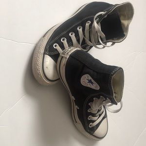 Black and White Converse